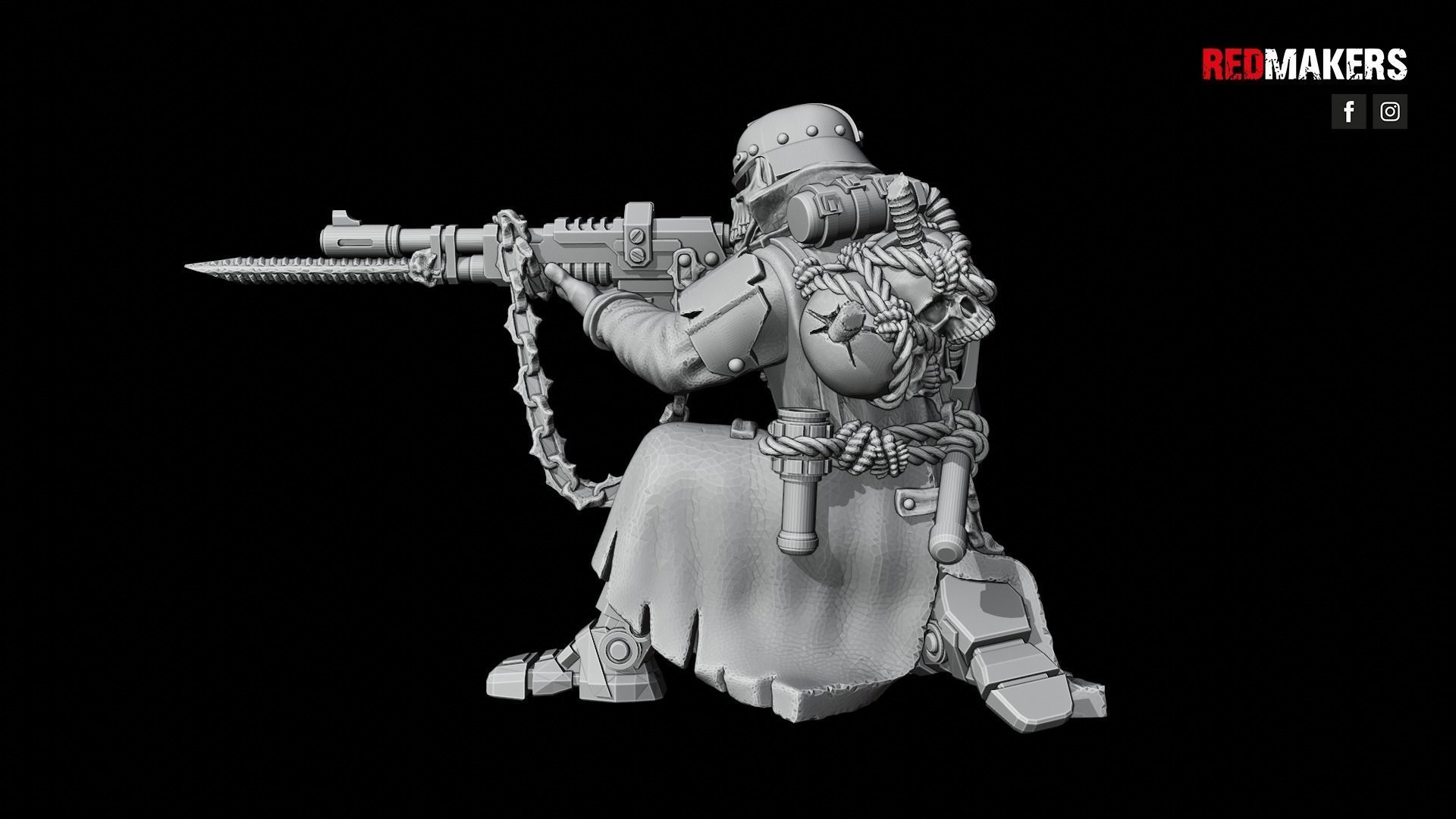 Renegade Death Squad - Heretics 3D print model_44