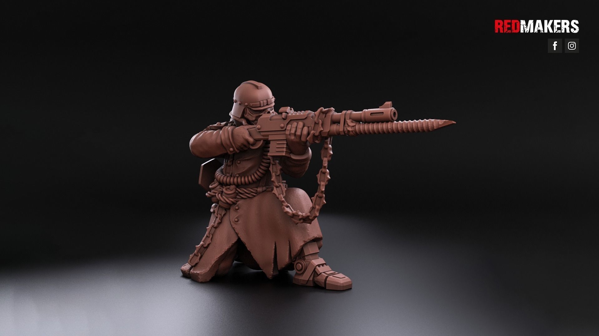 Renegade Death Squad - Heretics 3D print model_15