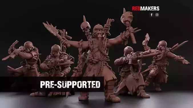 Renegade Death Squad - Heretics 3D print model