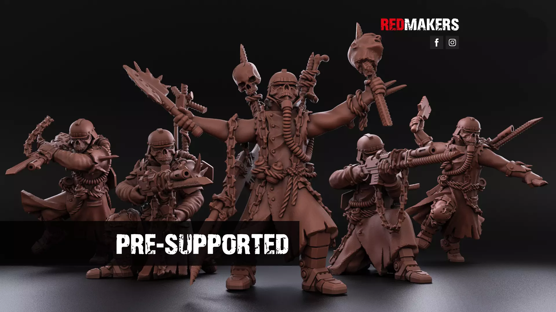 Renegade Death Squad - Heretics 3D print model_0