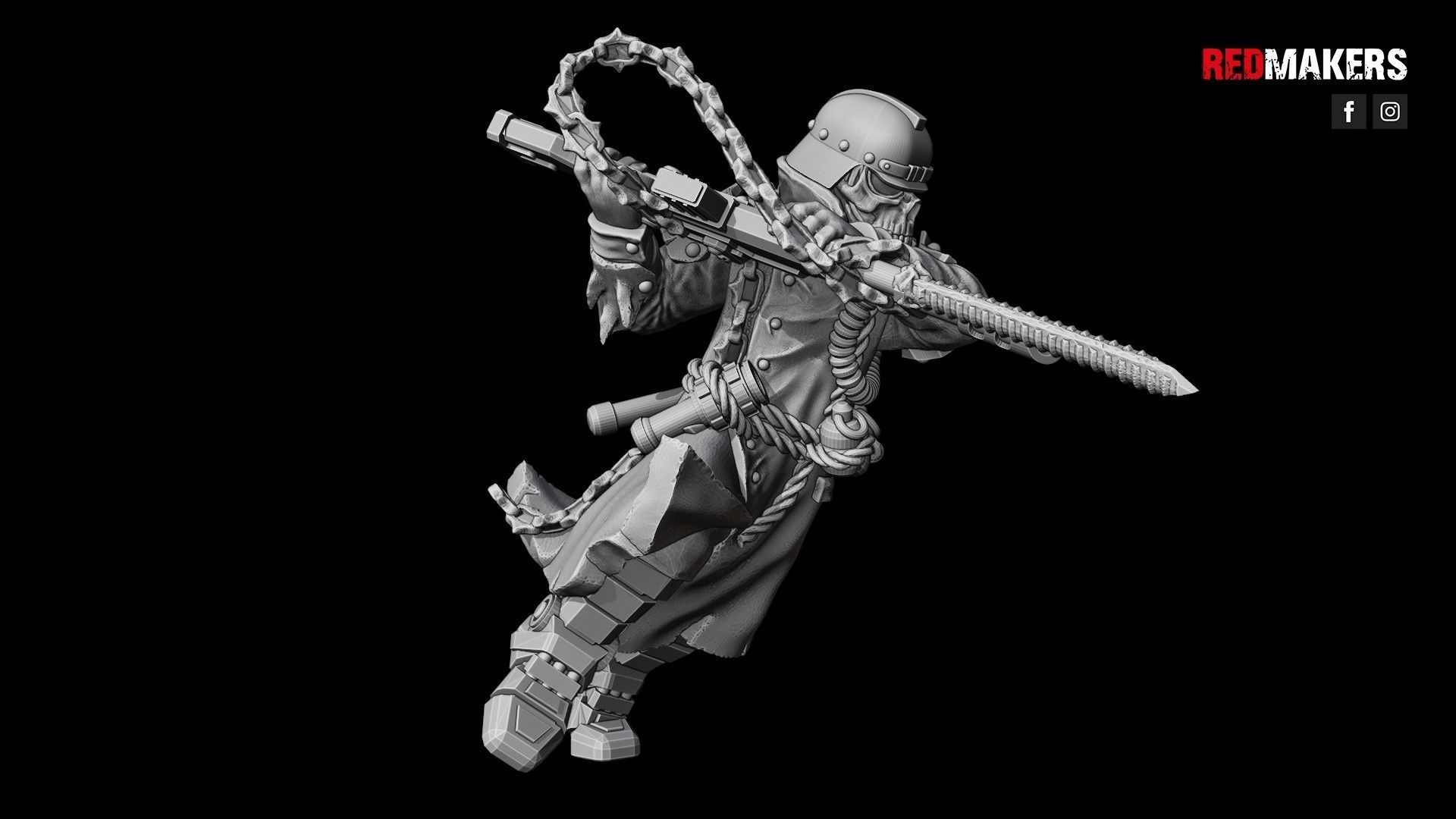 Renegade Death Squad - Heretics 3D print model_34