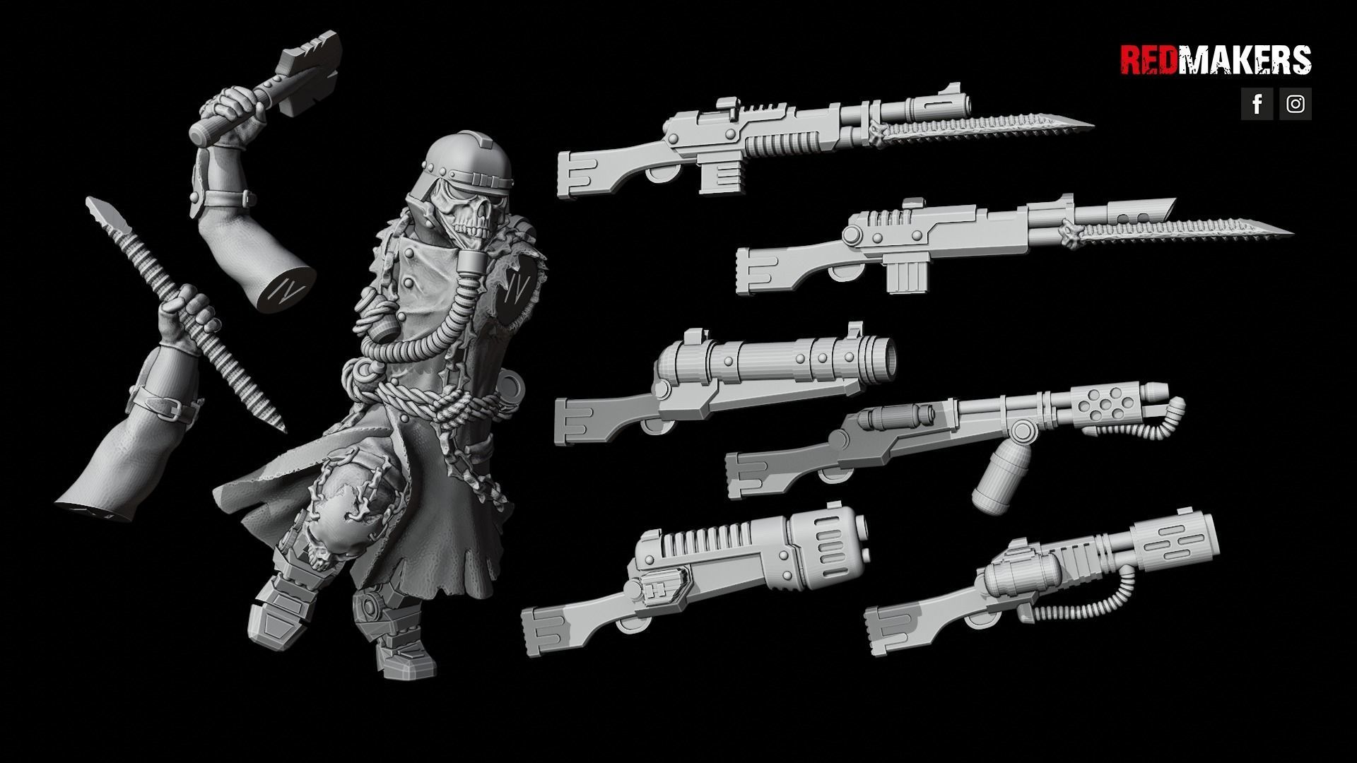 Renegade Death Squad - Heretics 3D print model_39