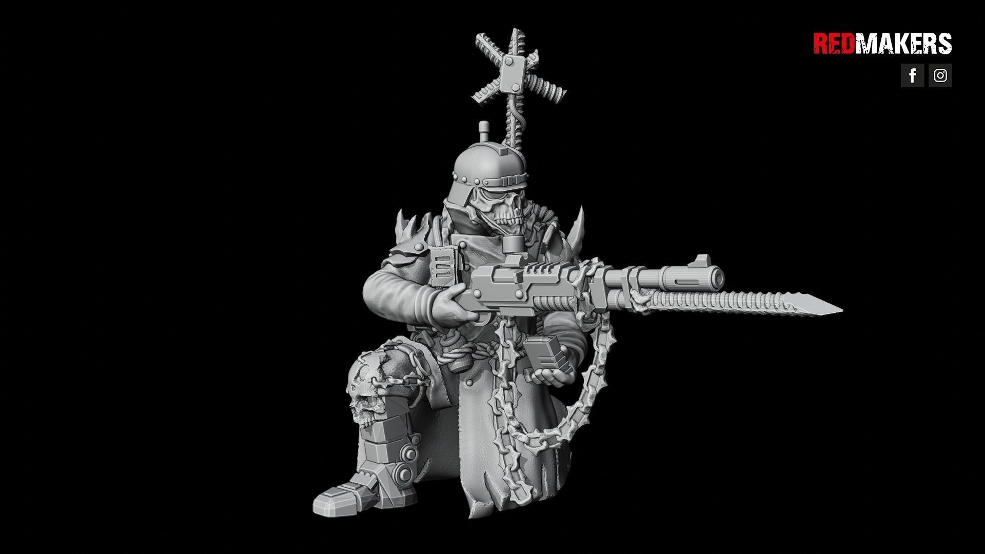 Renegade Death Squad - Heretics 3D print model_49