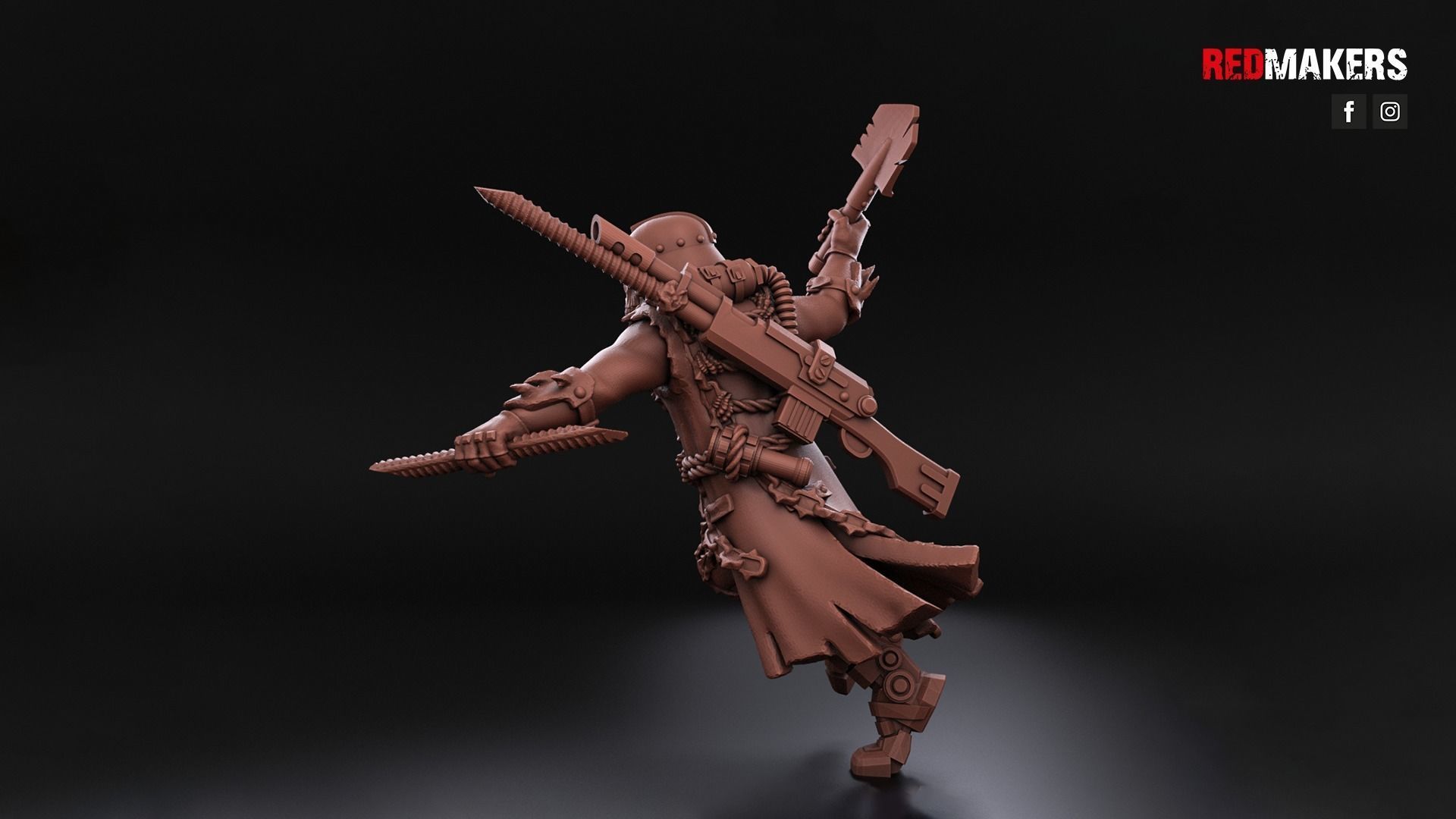 Renegade Death Squad - Heretics 3D print model_12