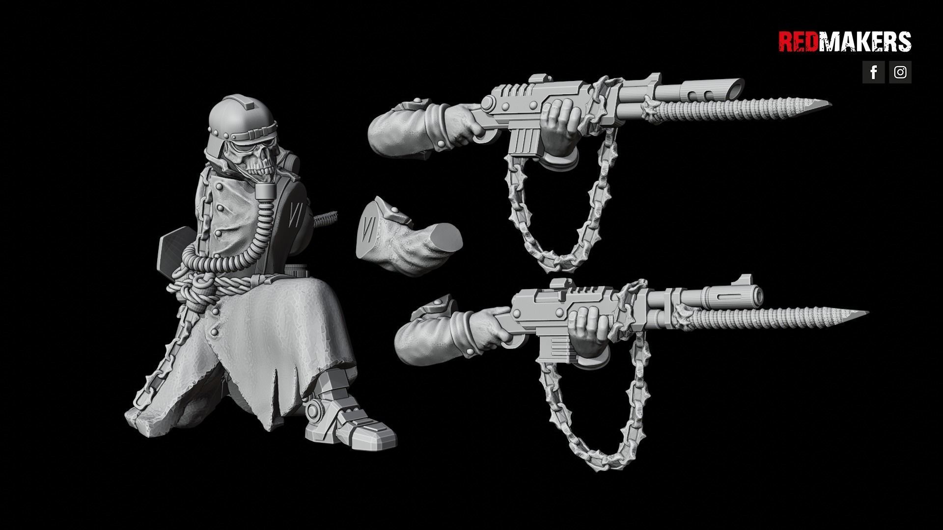 Renegade Death Squad - Heretics 3D print model_45
