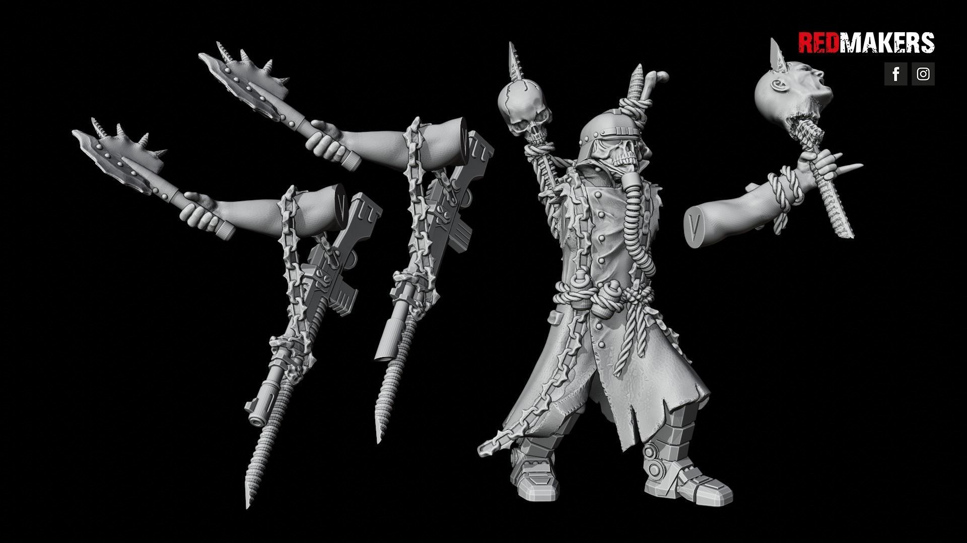 Renegade Death Squad - Heretics 3D print model_42