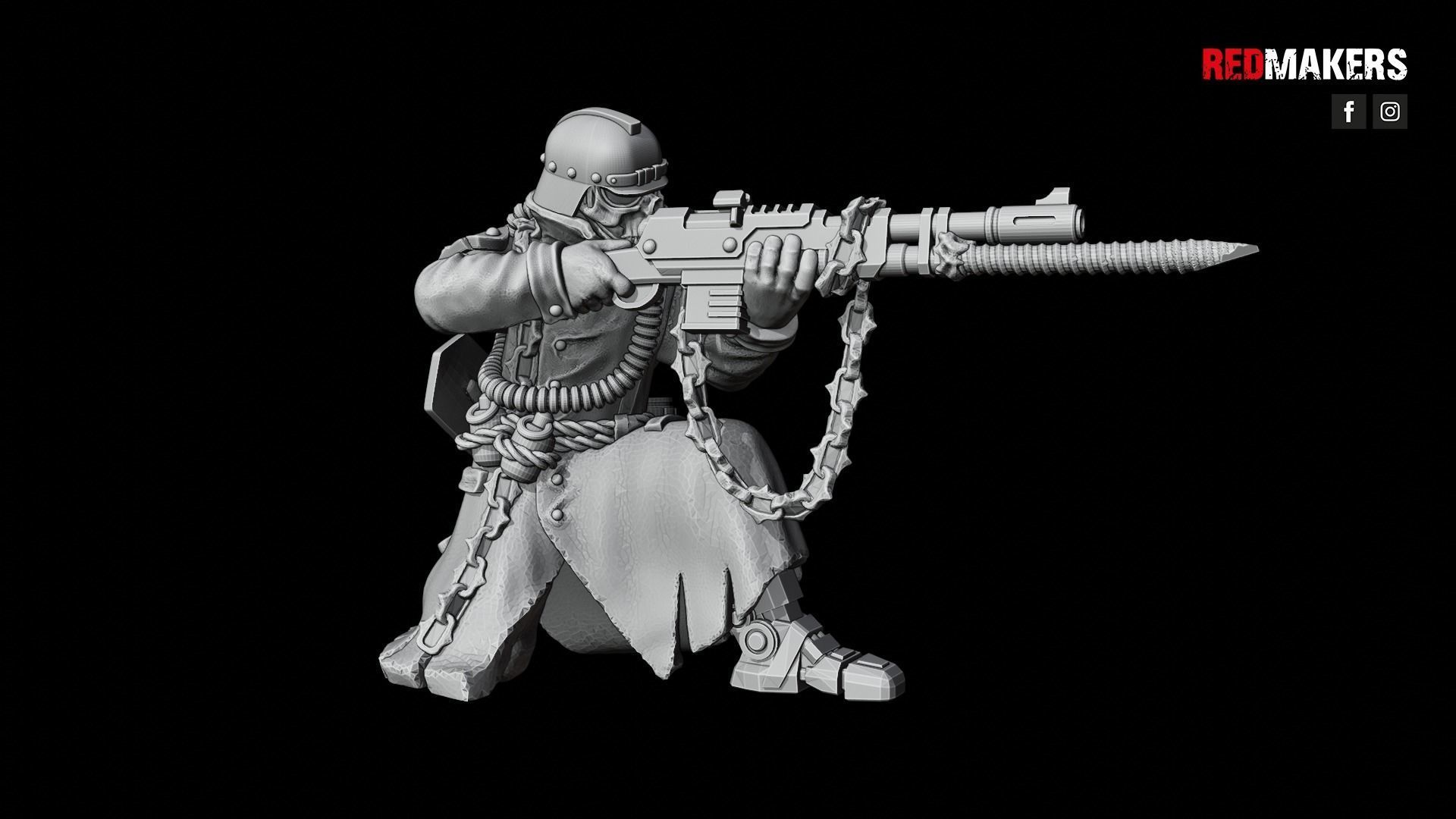 Renegade Death Squad - Heretics 3D print model_43