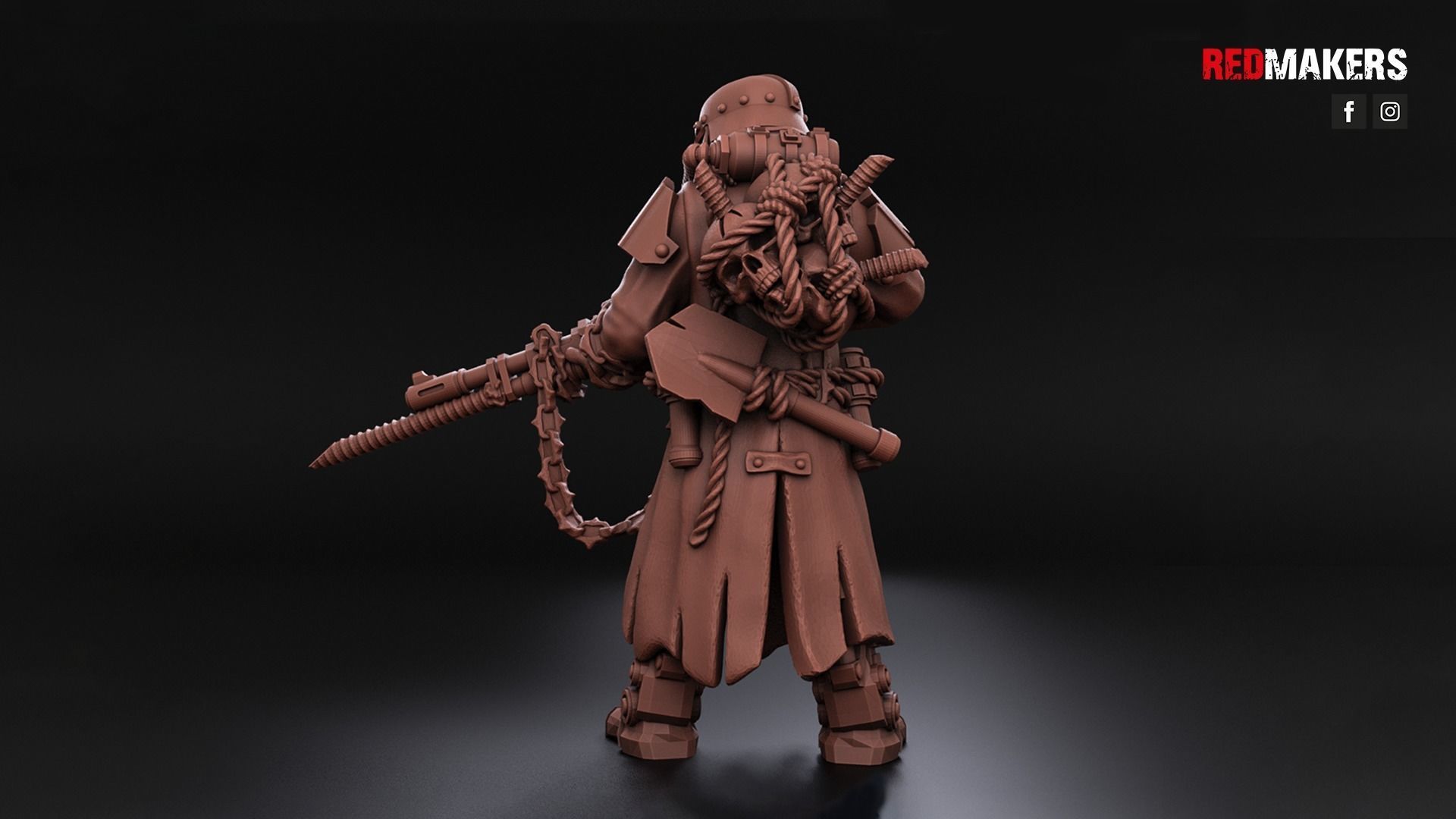 Renegade Death Squad - Heretics 3D print model_5
