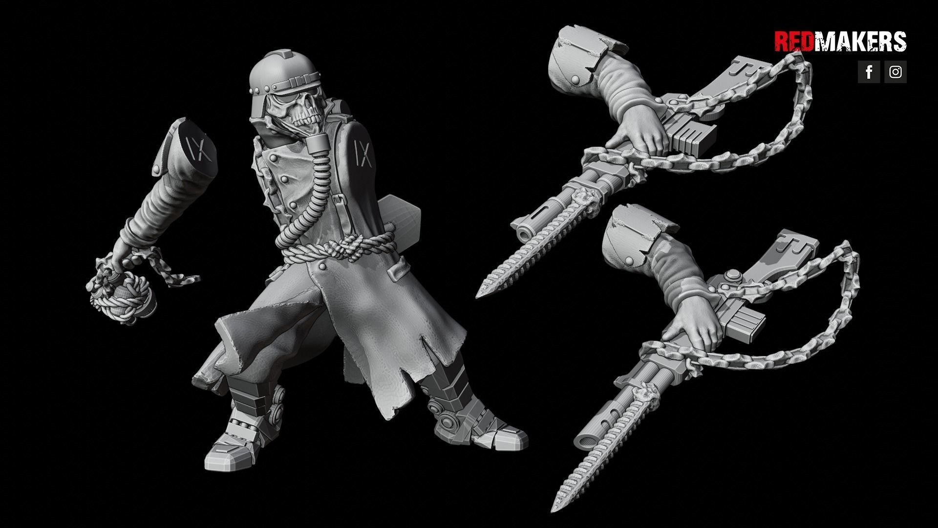 Renegade Death Squad - Heretics 3D print model_54