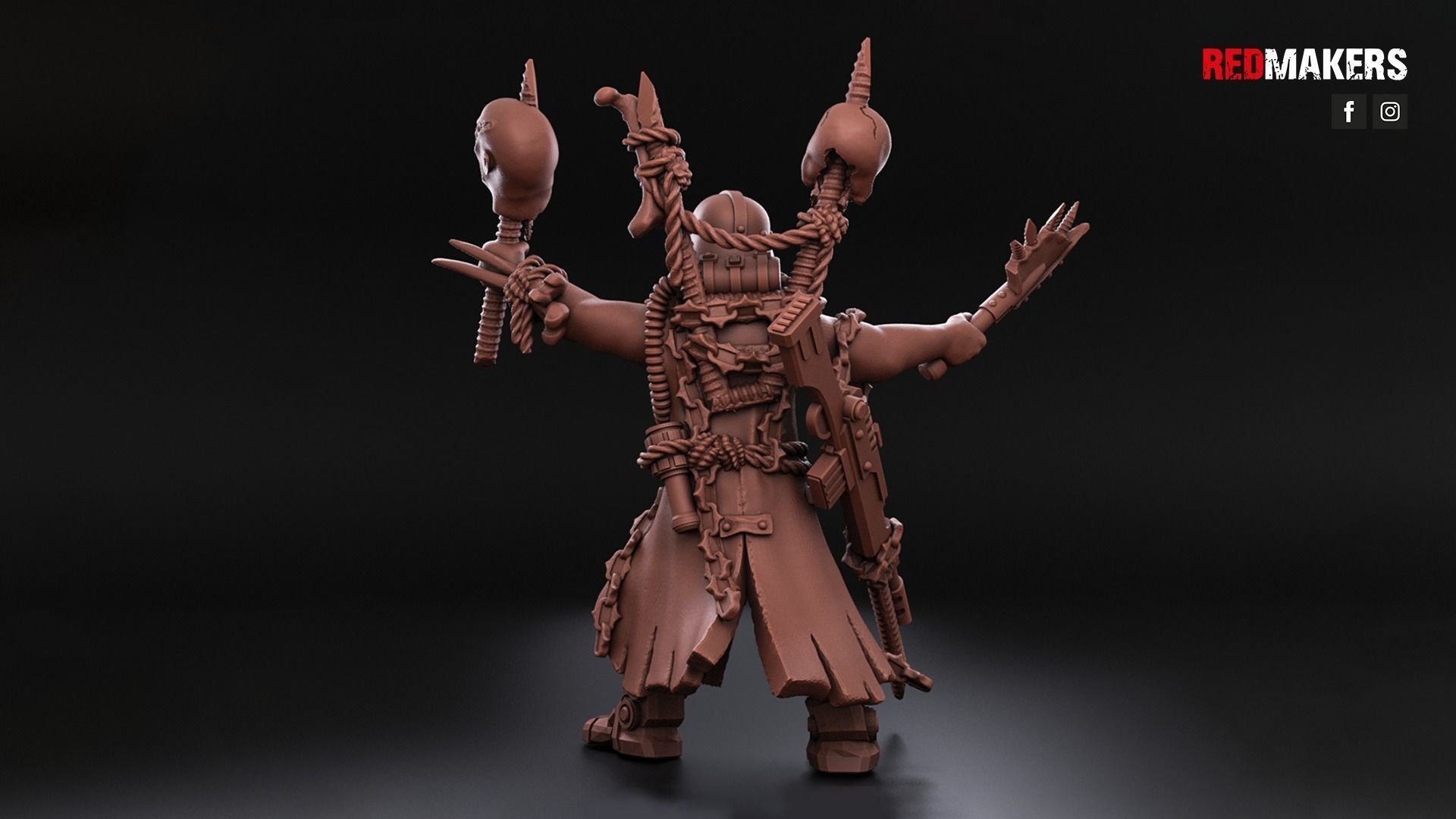 Renegade Death Squad - Heretics 3D print model_14