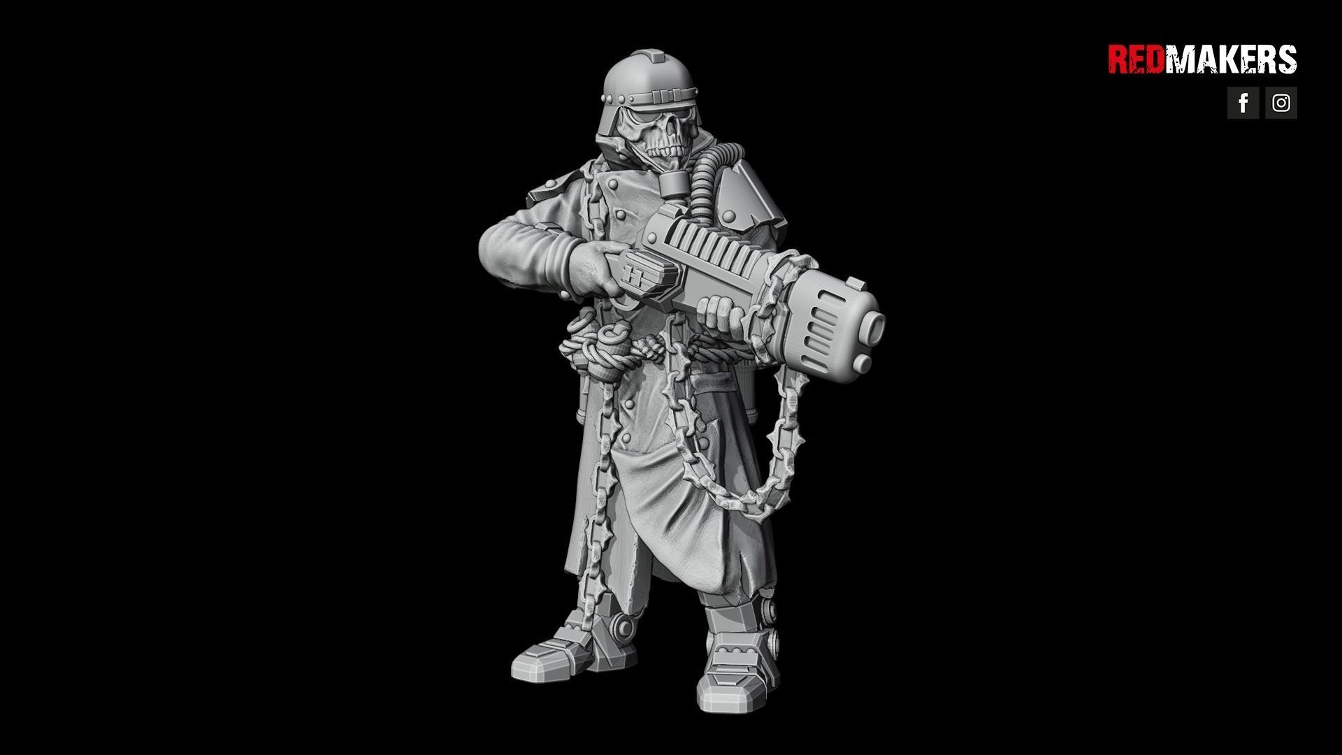 Renegade Death Squad - Heretics 3D print model_28