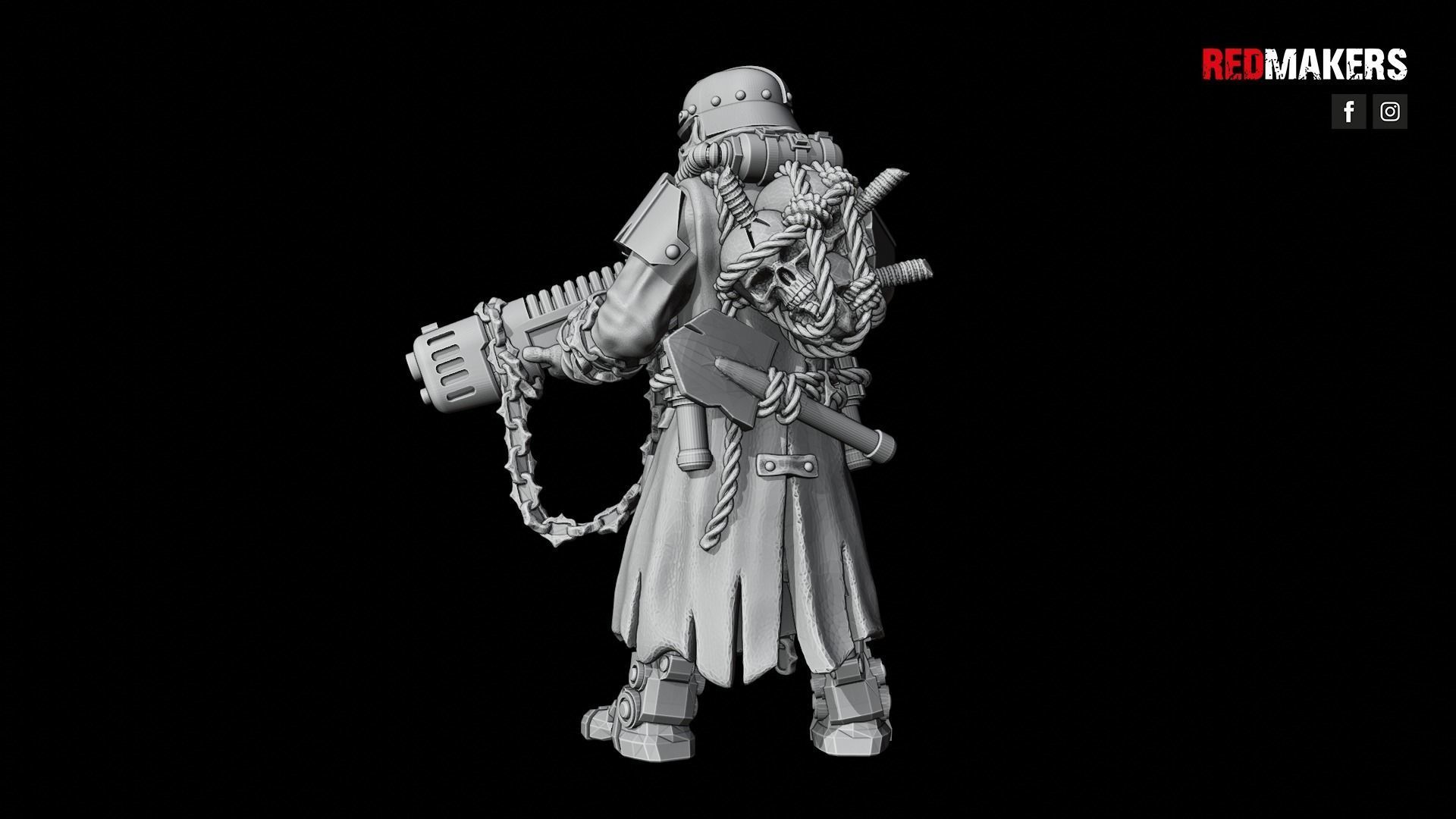 Renegade Death Squad - Heretics 3D print model_29