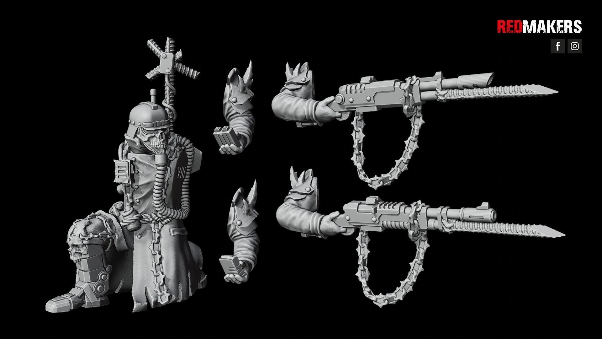 Renegade Death Squad - Heretics 3D print model_51