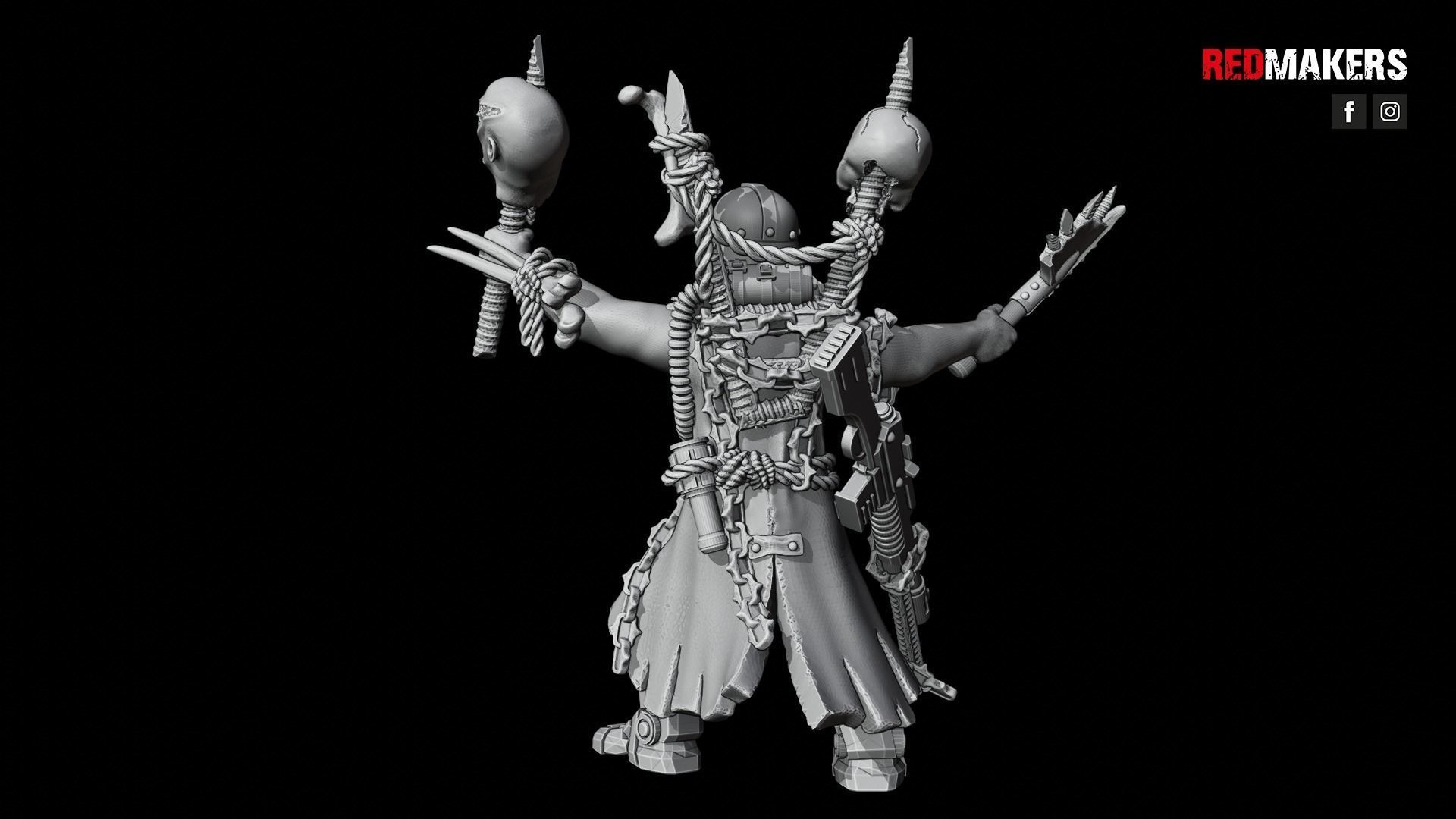 Renegade Death Squad - Heretics 3D print model_41