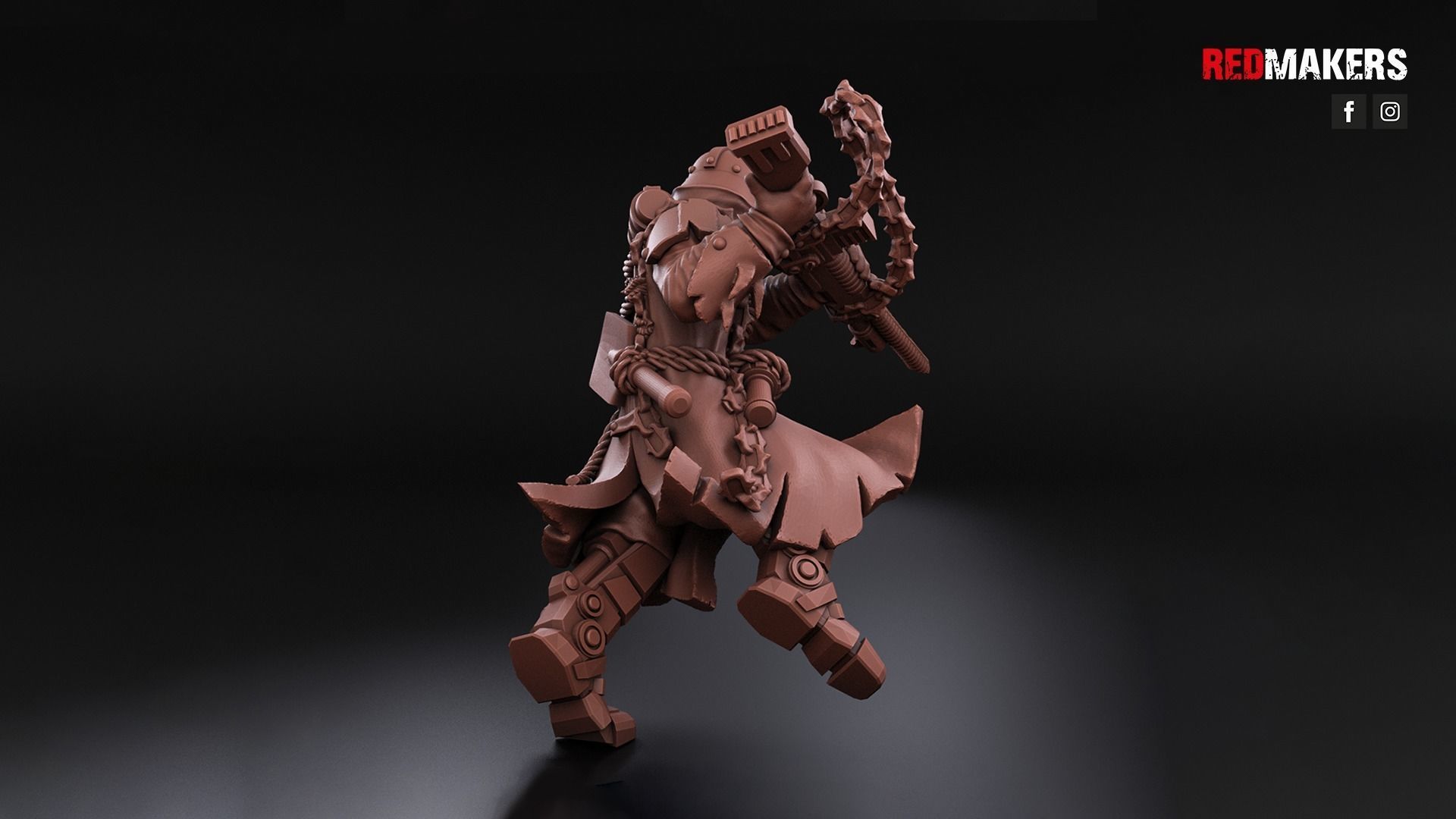 Renegade Death Squad - Heretics 3D print model_9