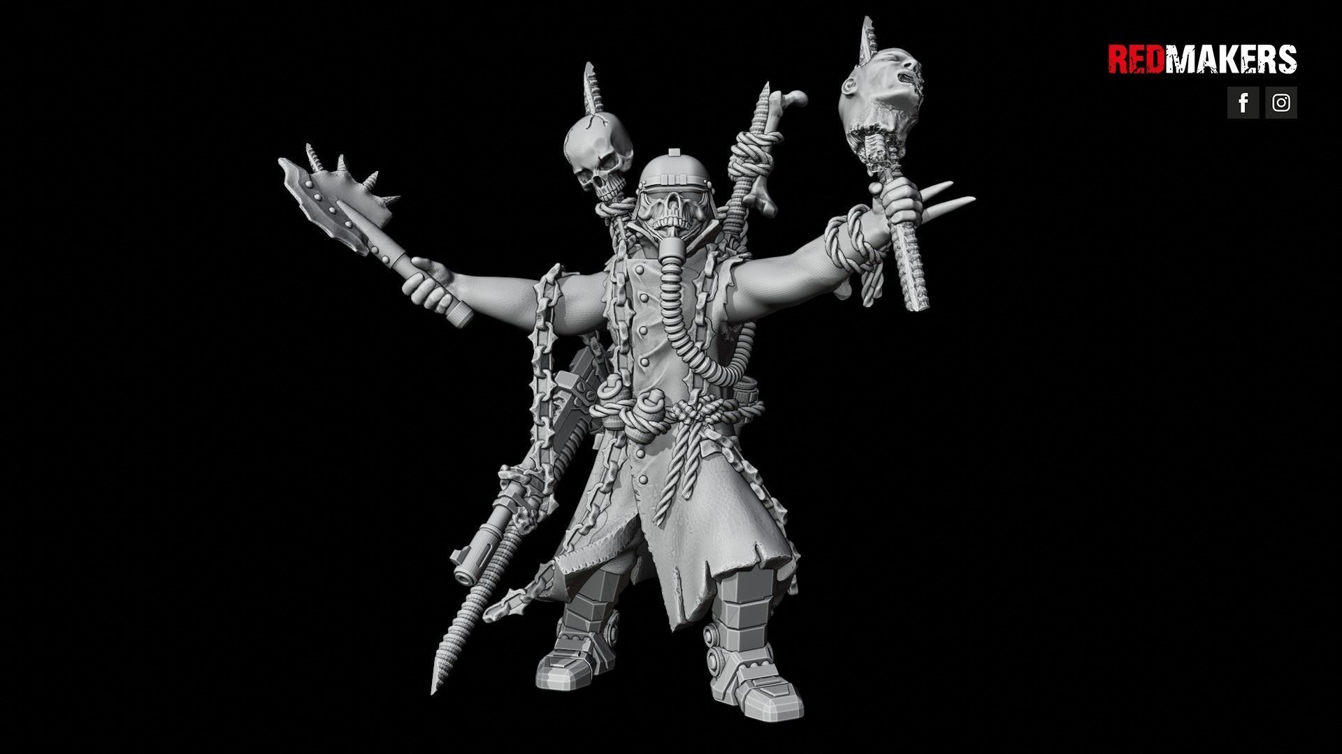 Renegade Death Squad - Heretics 3D print model_40