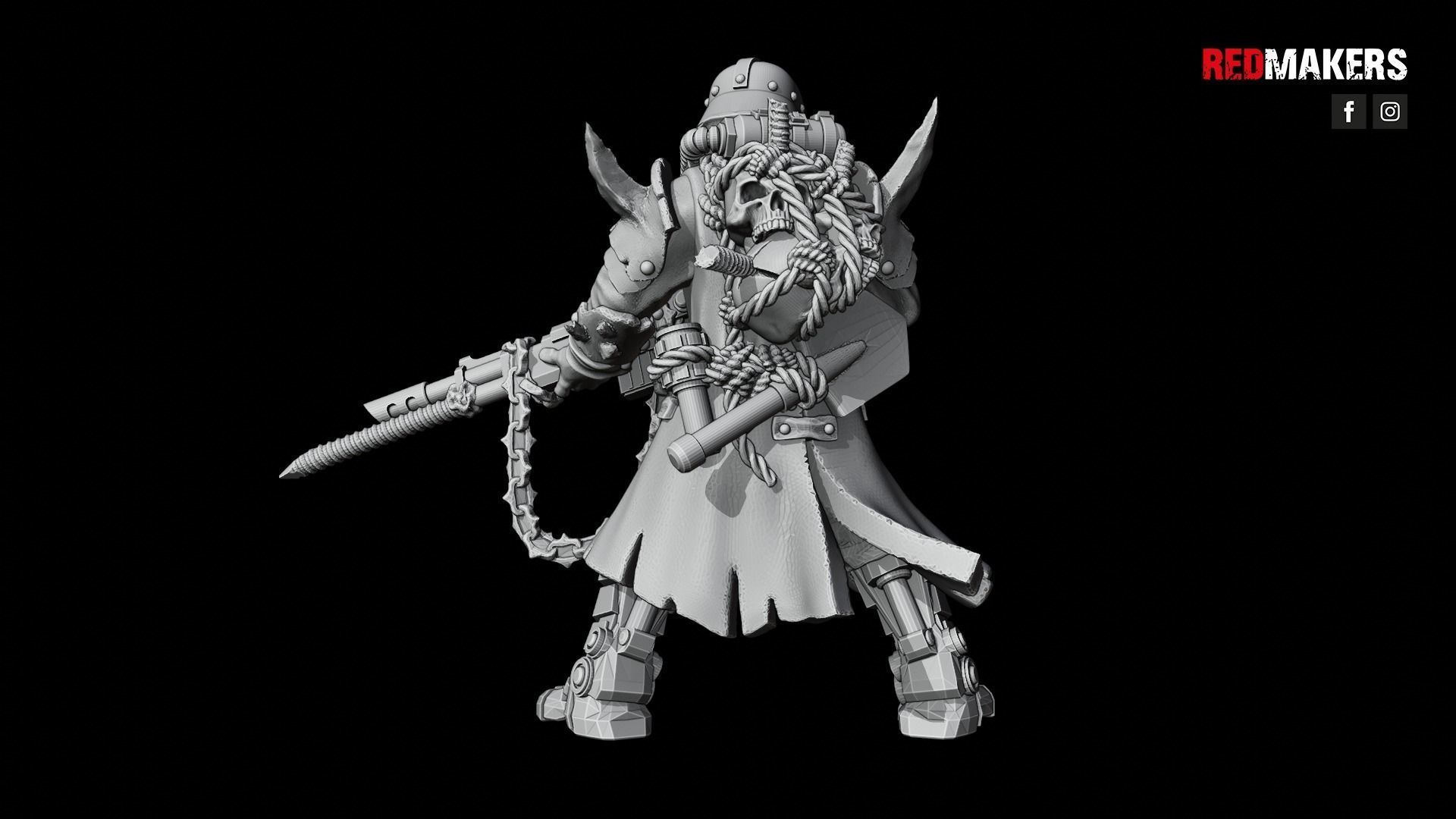 Renegade Death Squad - Heretics 3D print model_47