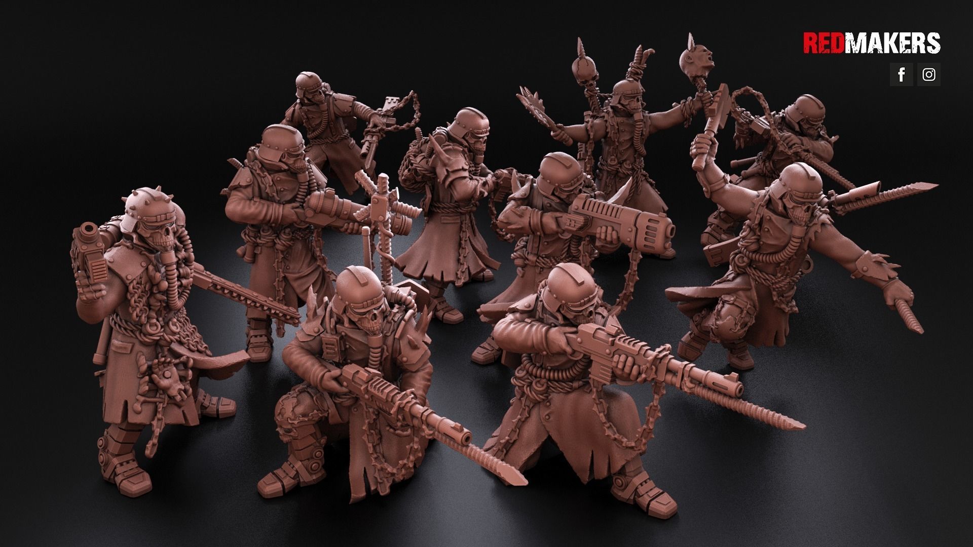 Renegade Death Squad - Heretics 3D print model_3