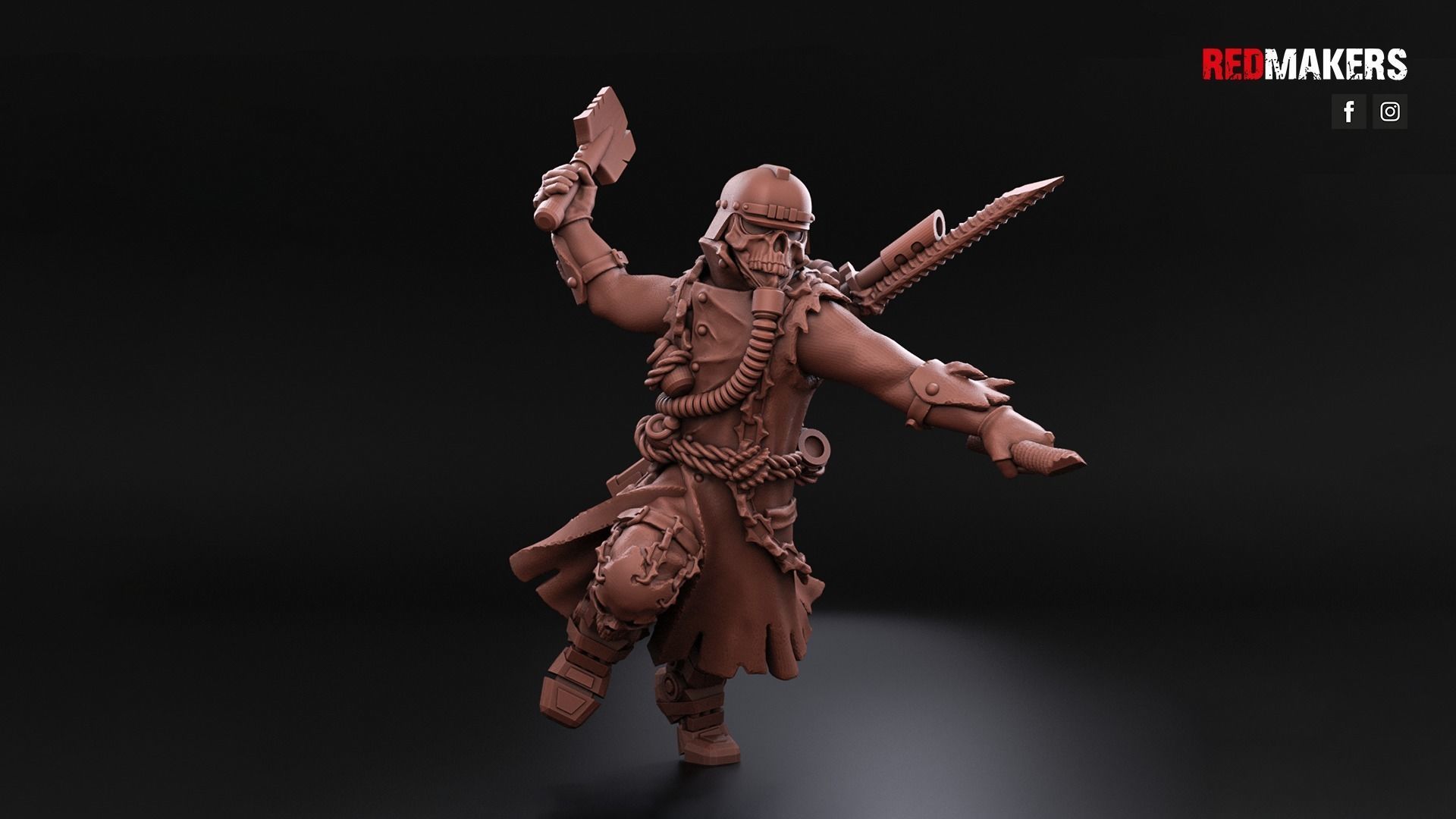Renegade Death Squad - Heretics 3D print model_10