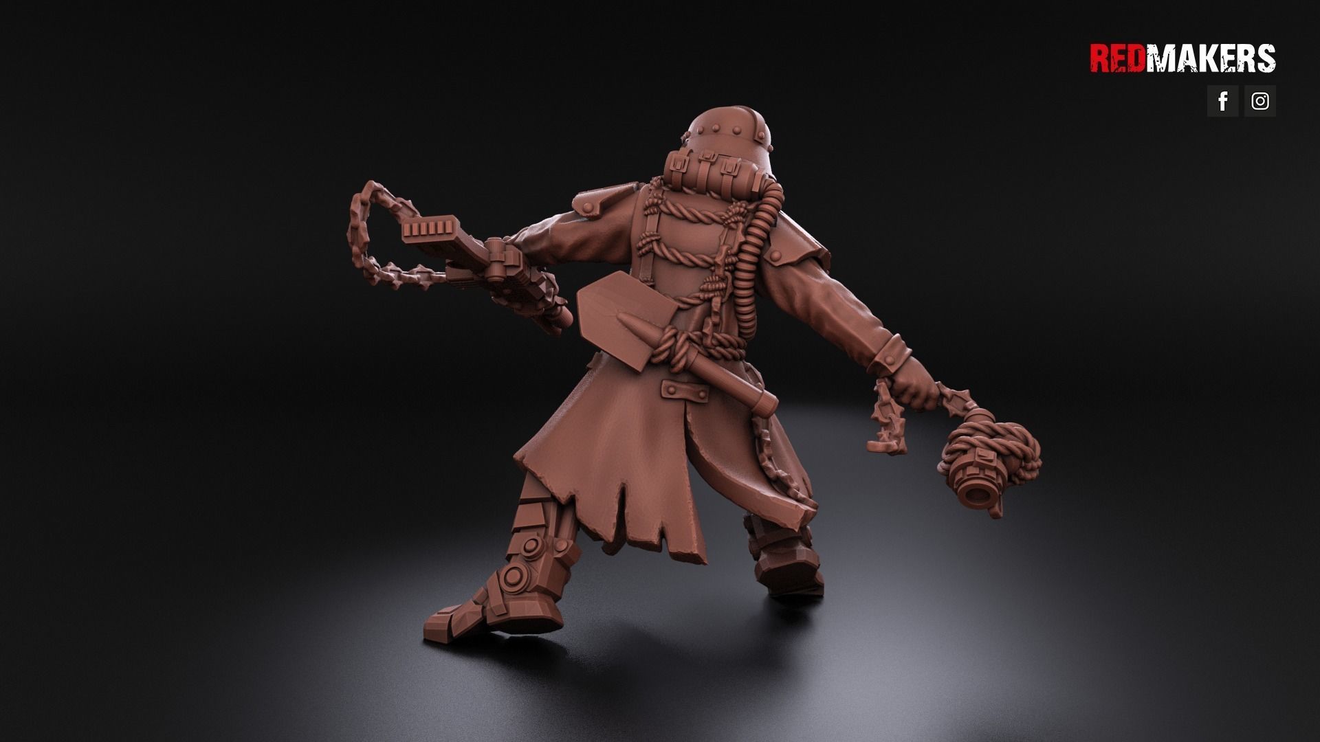 Renegade Death Squad - Heretics 3D print model_24