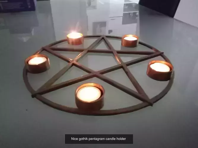 Gothik pentagram collection 