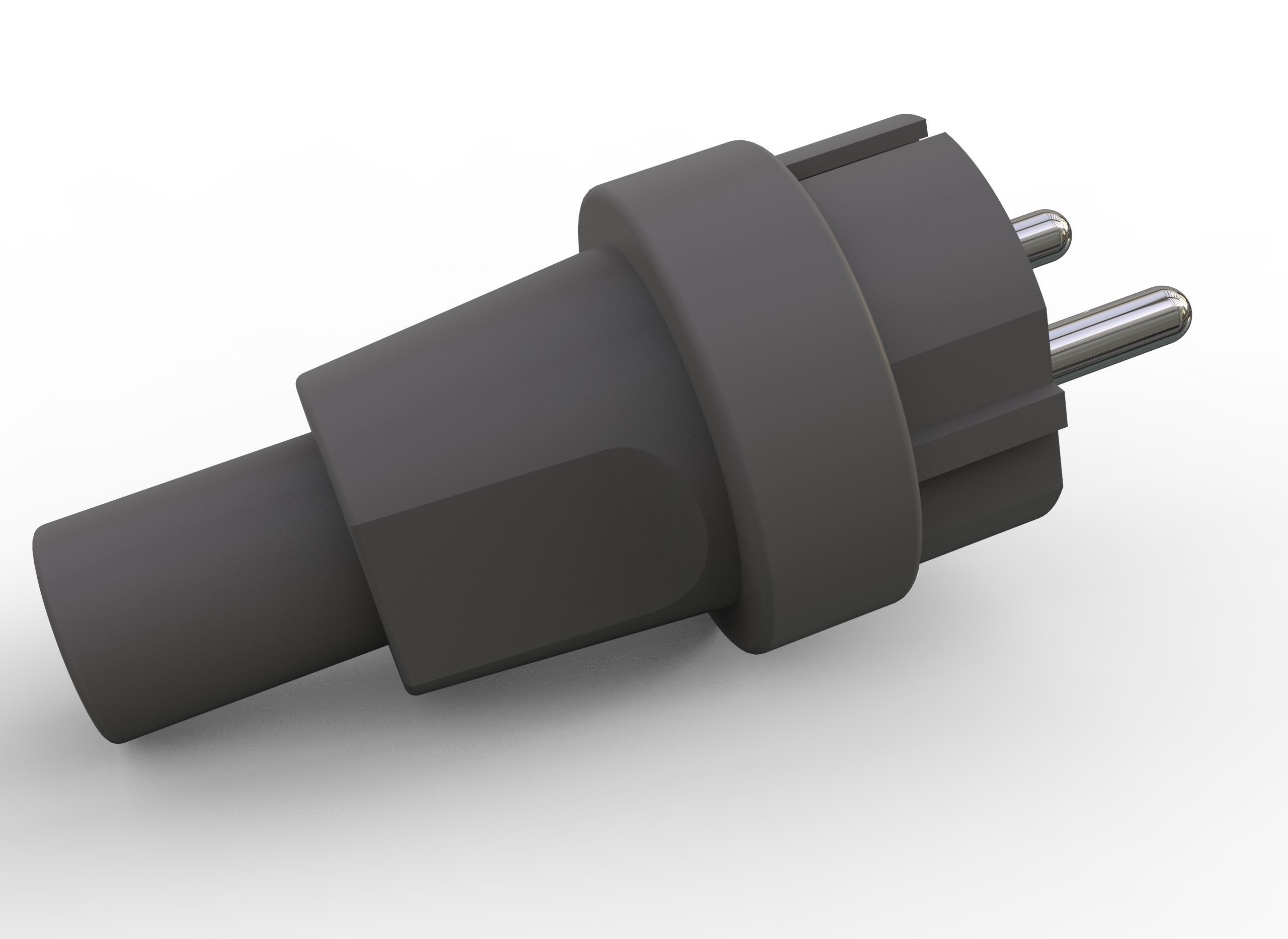 industrial plug and socket 3D model_12