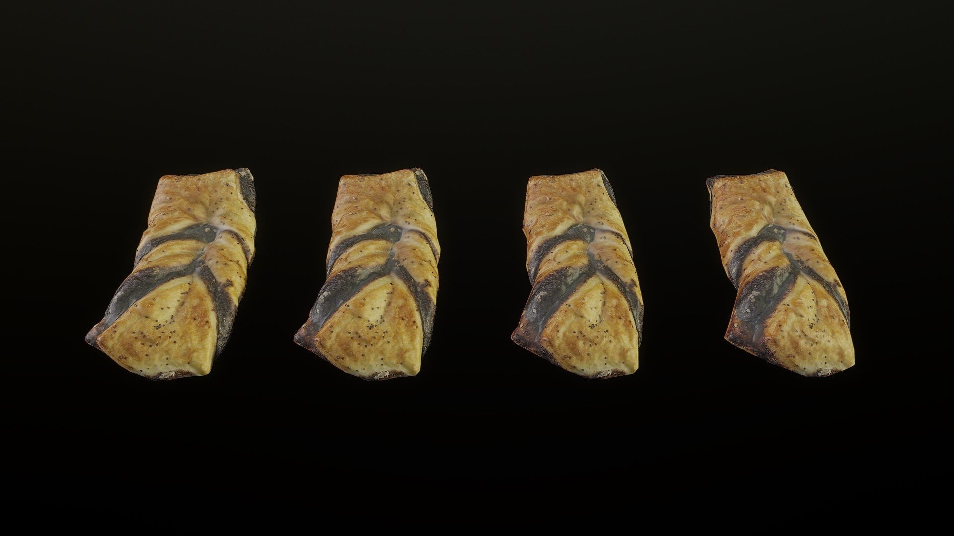 3D Scan Cake 09 Low-poly 3D model_4