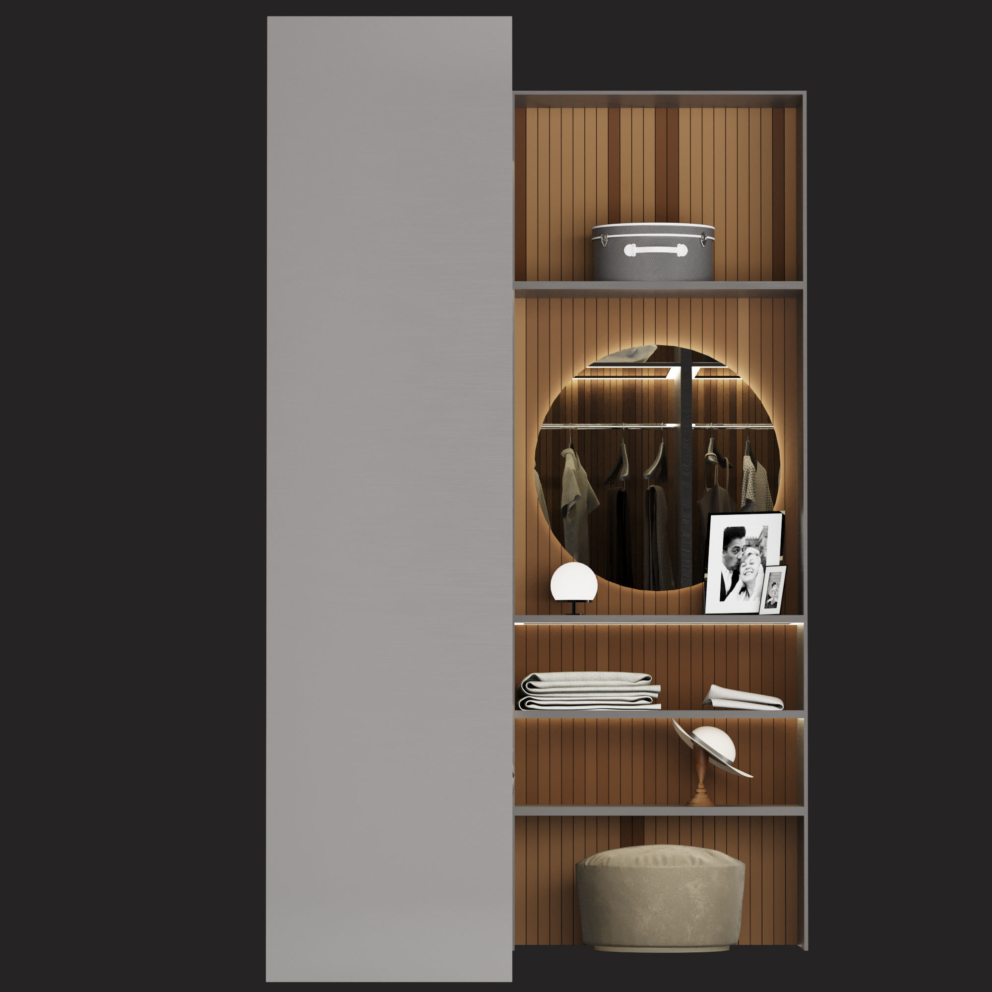 Wardrobe No 04 3D model_4