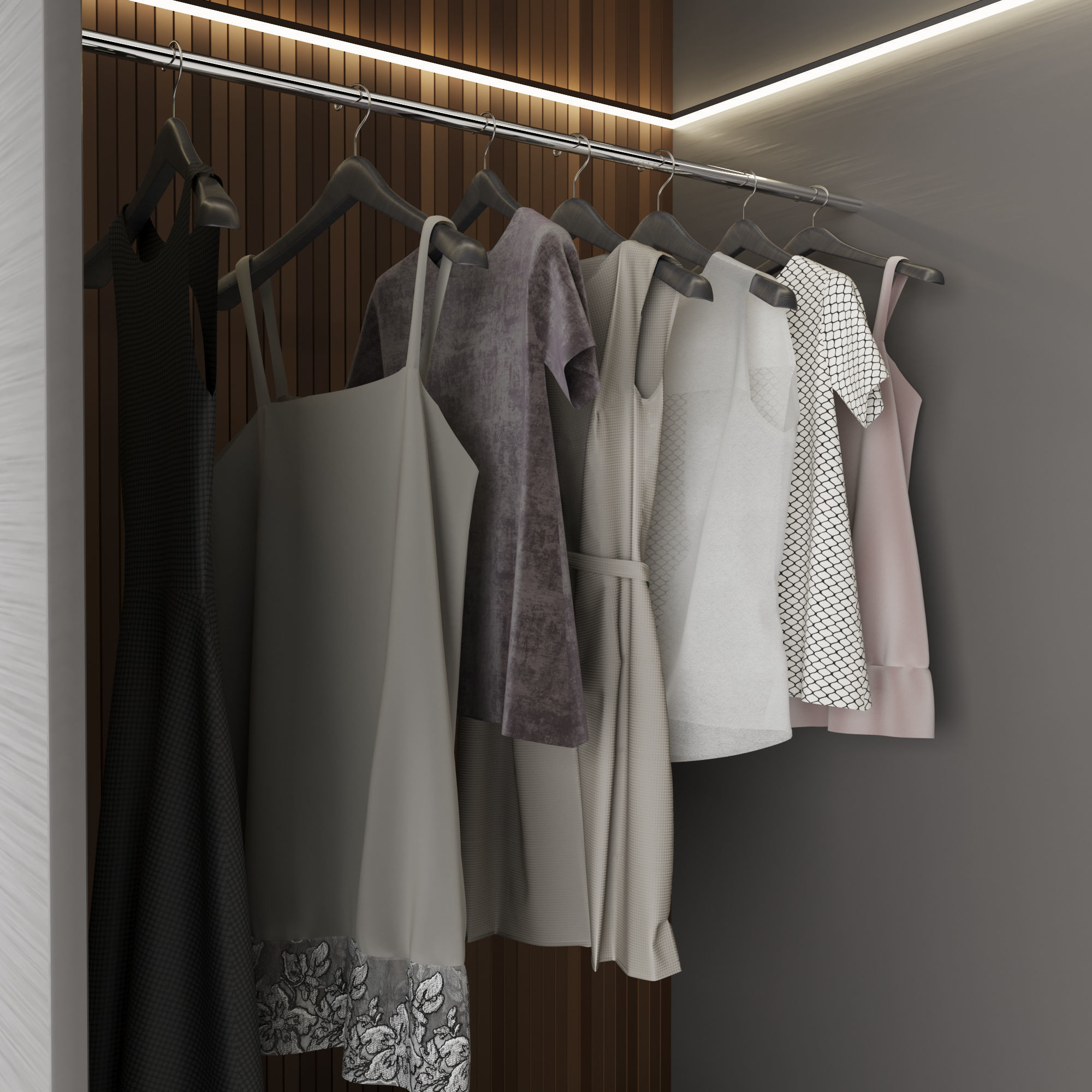 Wardrobe No 04 3D model_6