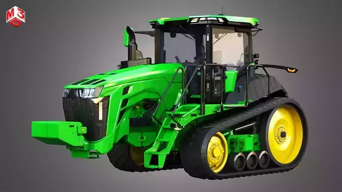 JD - 8RT Series Tractor 3D model