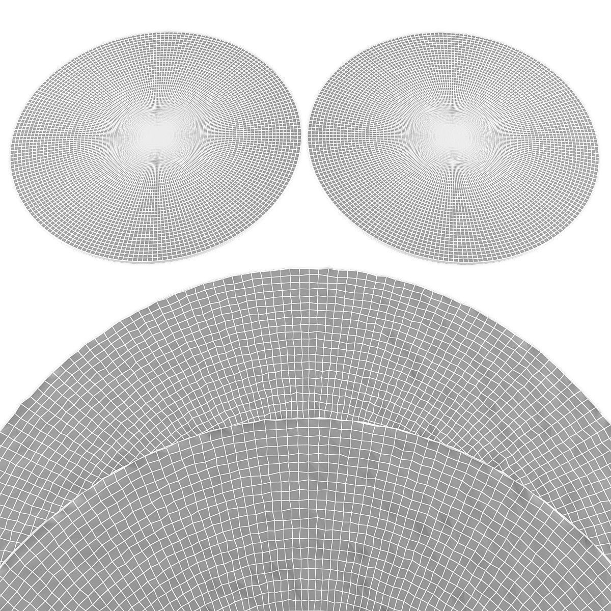 Rugs collection 366 Low-poly 3D model_3