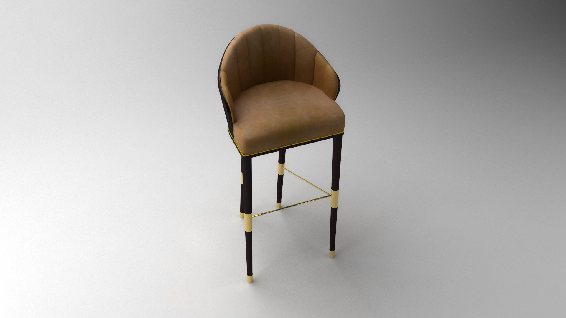 BAR CHAIR 3D model_6