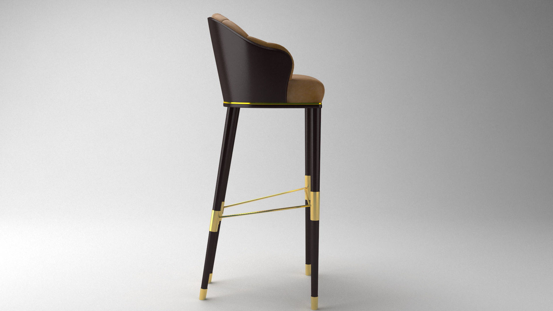 BAR CHAIR 3D model_2