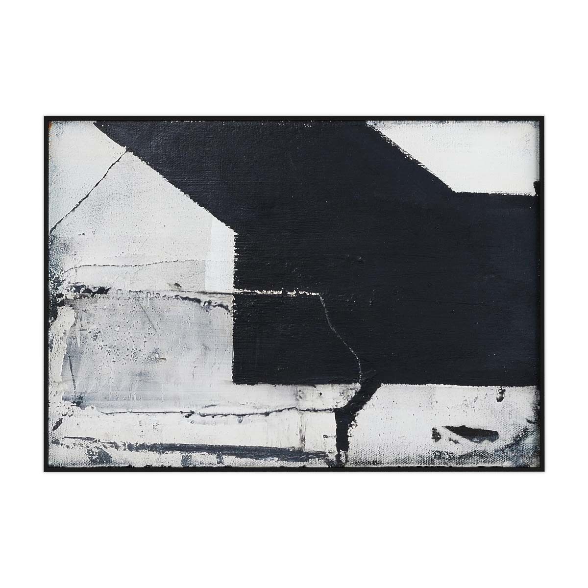 Pictures878 abstract painting Low-poly 3D model_2