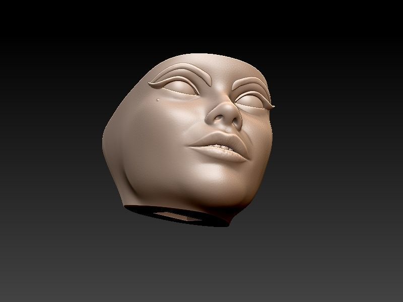 Cruella de Vil 3D print model_16