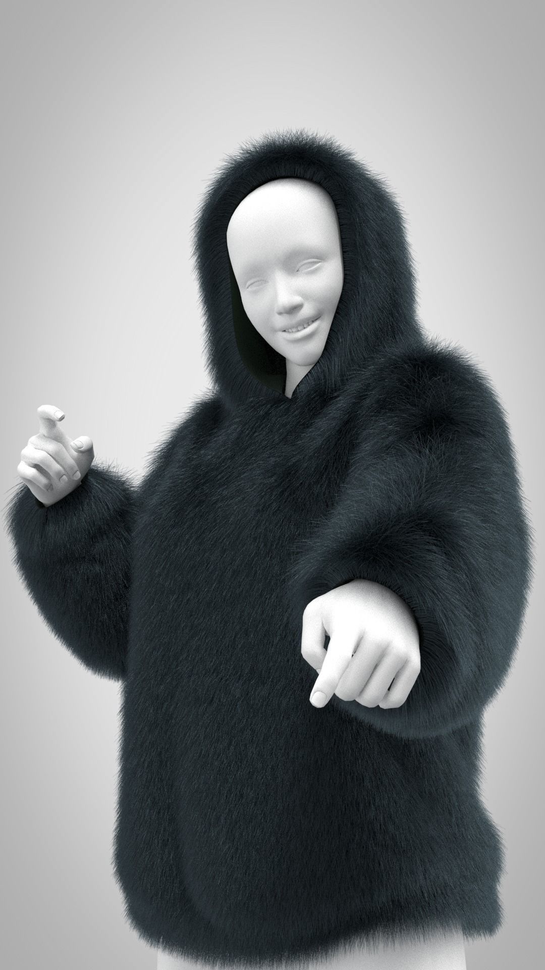 Hoodie File 3D model_2