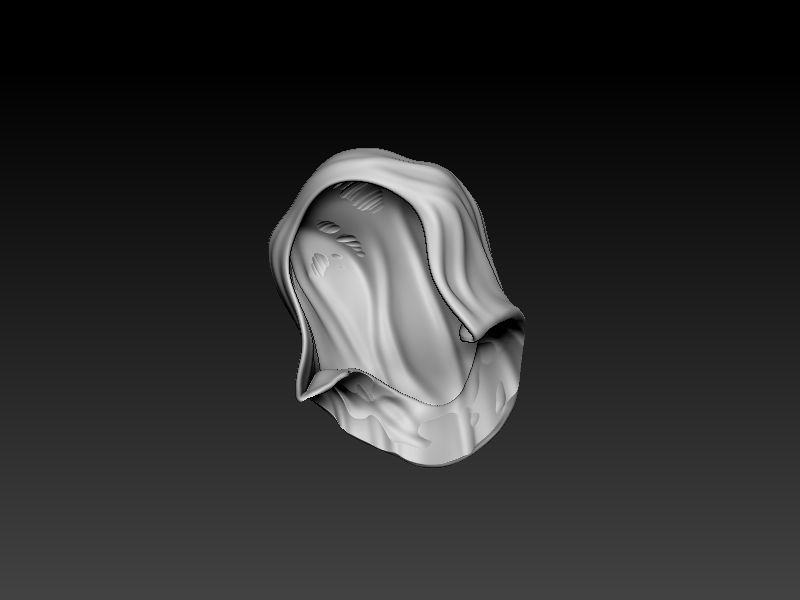 Leia Organa Bust 3D print model_8