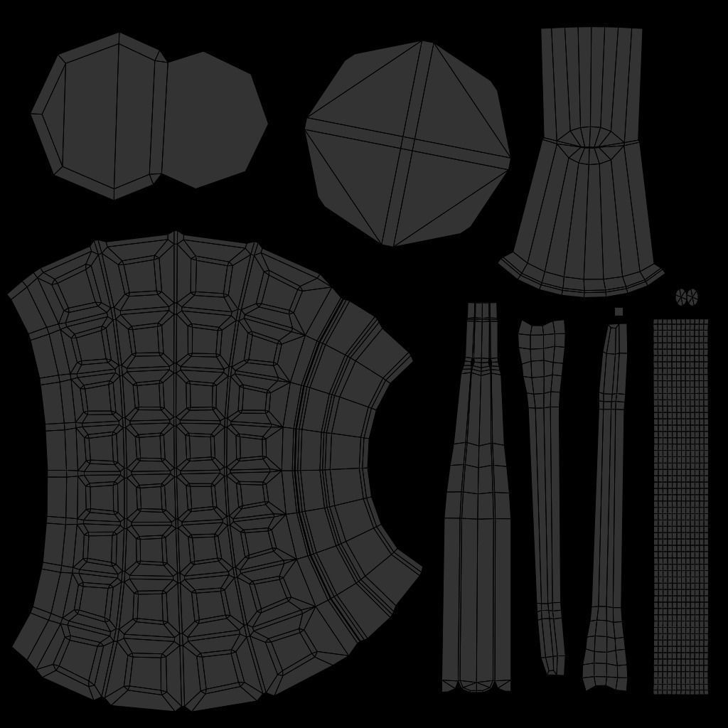 Grenade F1 Low-poly 3D model_8