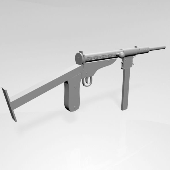 MP 3008 Gun 01 3D model_2