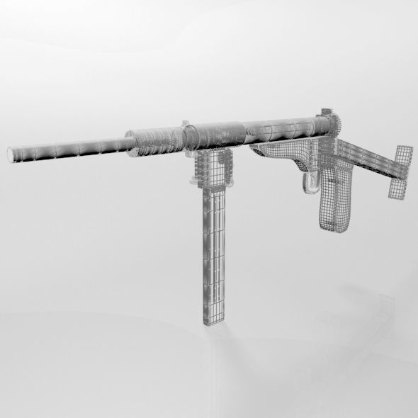 MP 3008 Gun 01 3D model_6