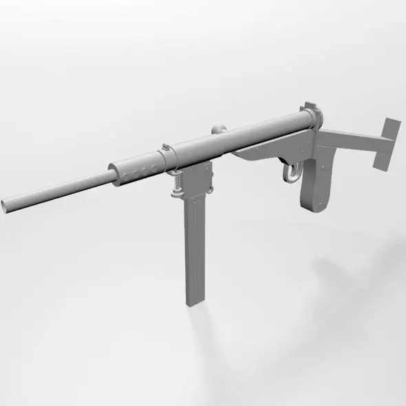 MP 3008 Gun 01 3D model_0