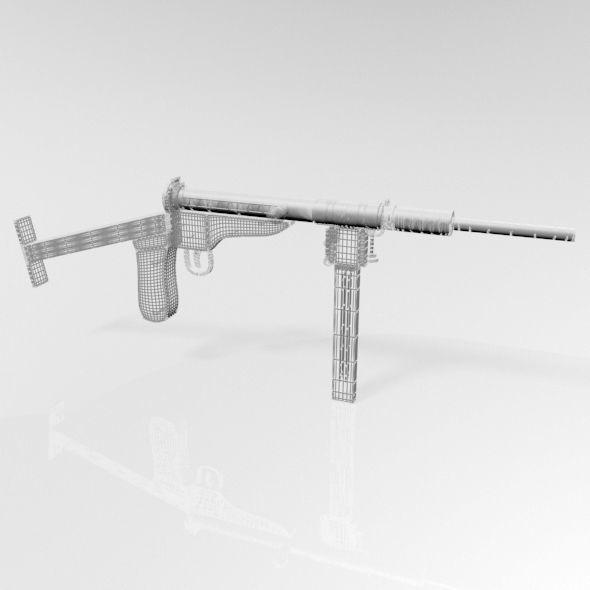 MP 3008 Gun 01 3D model_7