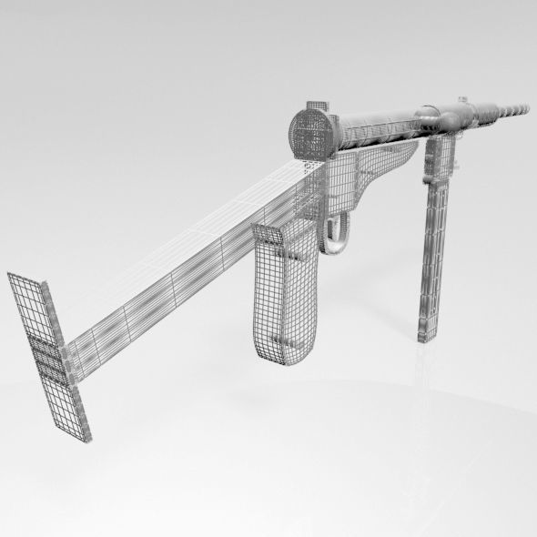 MP 3008 Gun 01 3D model_5