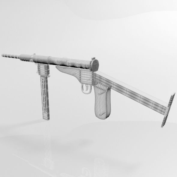 MP 3008 Gun 01 3D model_4