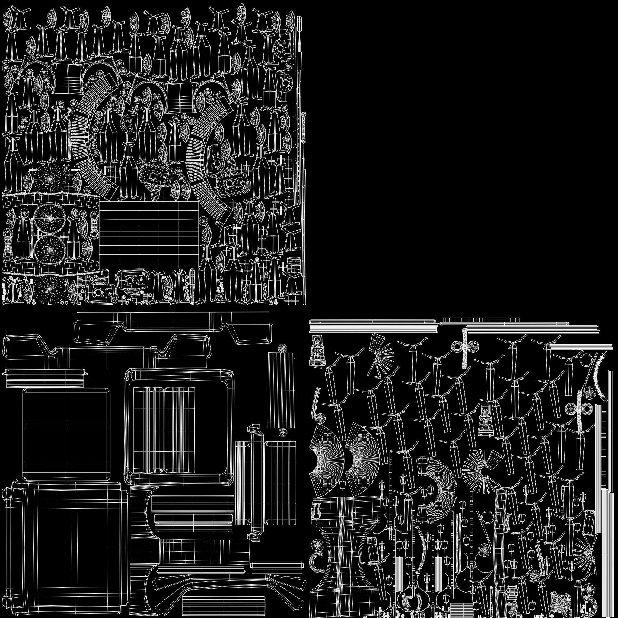 Retro Typewriter 0001 3D model_13