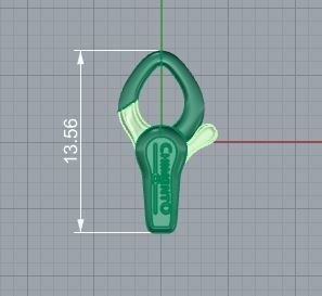 Lock  For Chains and Bracelets 3D model Chimento 3D print model 3D print model_9