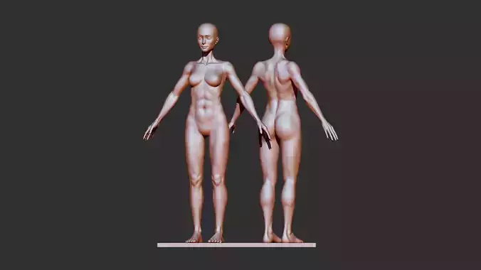 female body 3d print