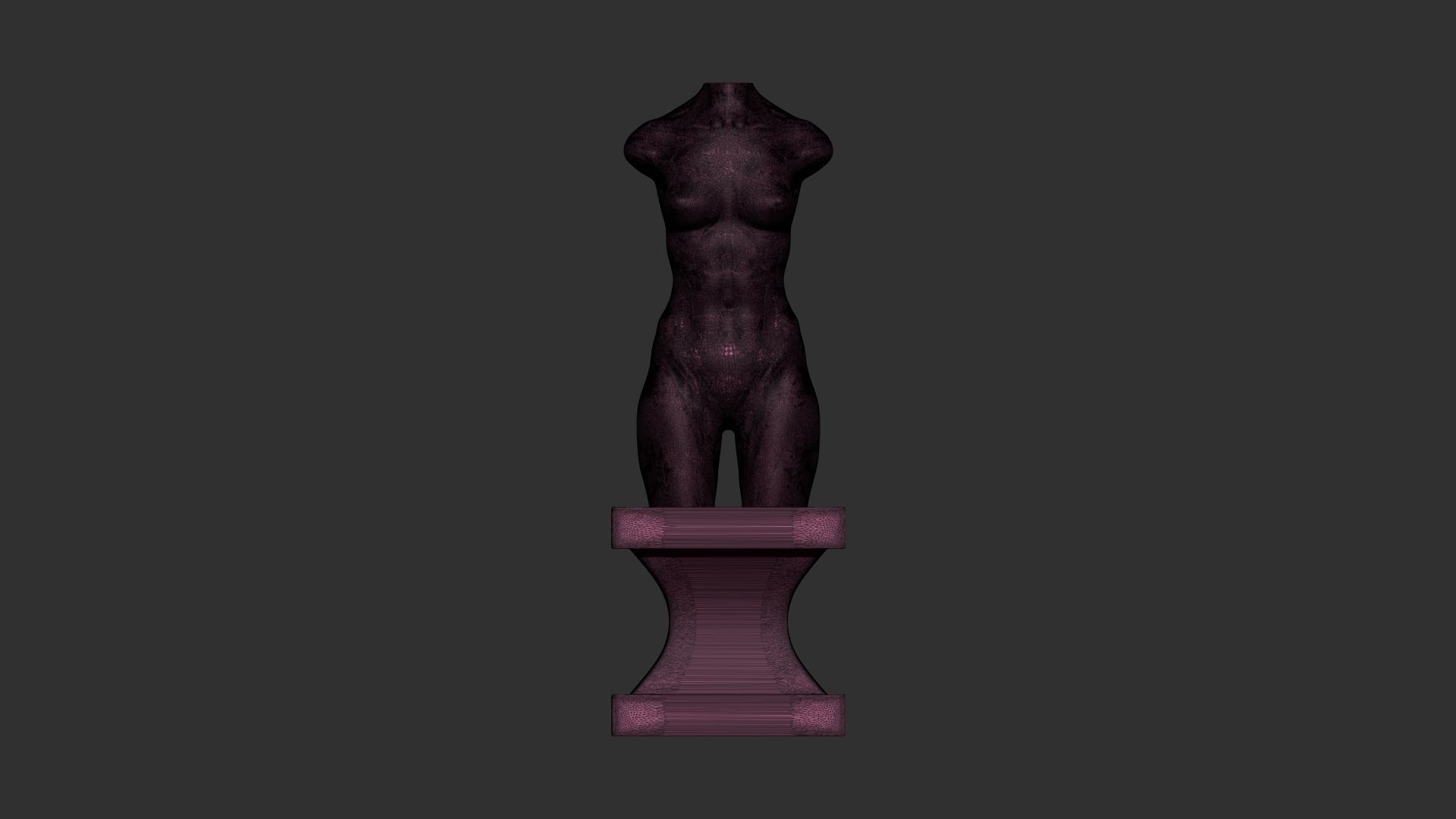 female torso 3d print  3D print model_11