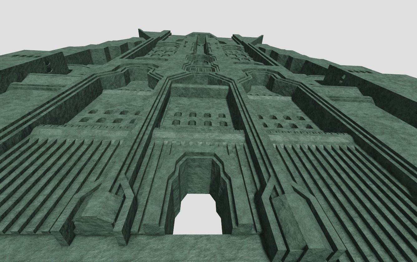 Erebor Front Gate 3D model_2