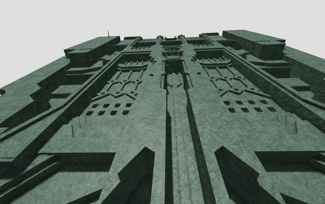 Erebor Front Gate 3D model_3